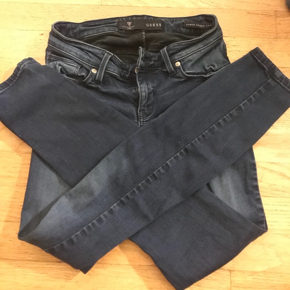 Guess jeans - power skinny low